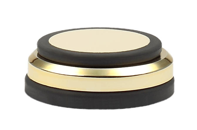 Audio Selection Gummidämpfer mit Ring 45 mm gold