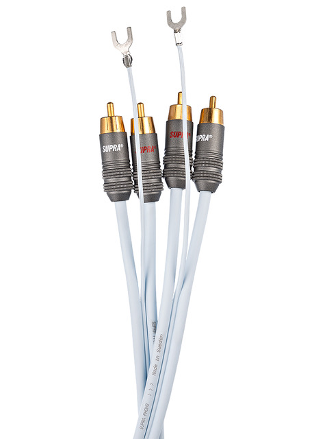 Supra Phono 2RCA-SC, Phono cable 1,0 mtr.