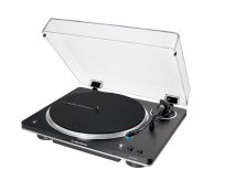 Audio Technica AT-LP70XBT  Vollautomatischer, kabelloser Plattenspieler mit Riemenantrieb schwarz