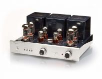 Cayin CS-88A tube integrated amplifier with phono aluminium front silver