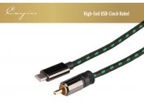 Cayin CS-30TCR 24K Gold USB-Cinch Kabel Adapter 