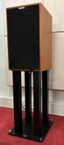 Harwood Acoustics Monitor LS 5/9 BBC Spec. Cherry with MT CLassic Stands, Bundle with 54cm Stands bl/si