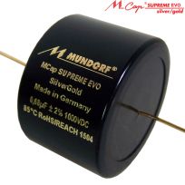 Mundorf M-Cap Supreme EVO Silber/Gold 0,22 uF - 1000 VDC