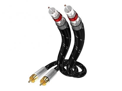 Inakustik Excellence RCA Stereo Audio Cable 0,75 mtr.