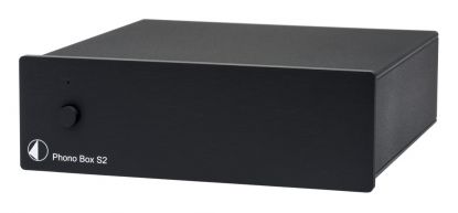 Pro-Ject Phono Box S2 MM/MC Phono Preamplifier black